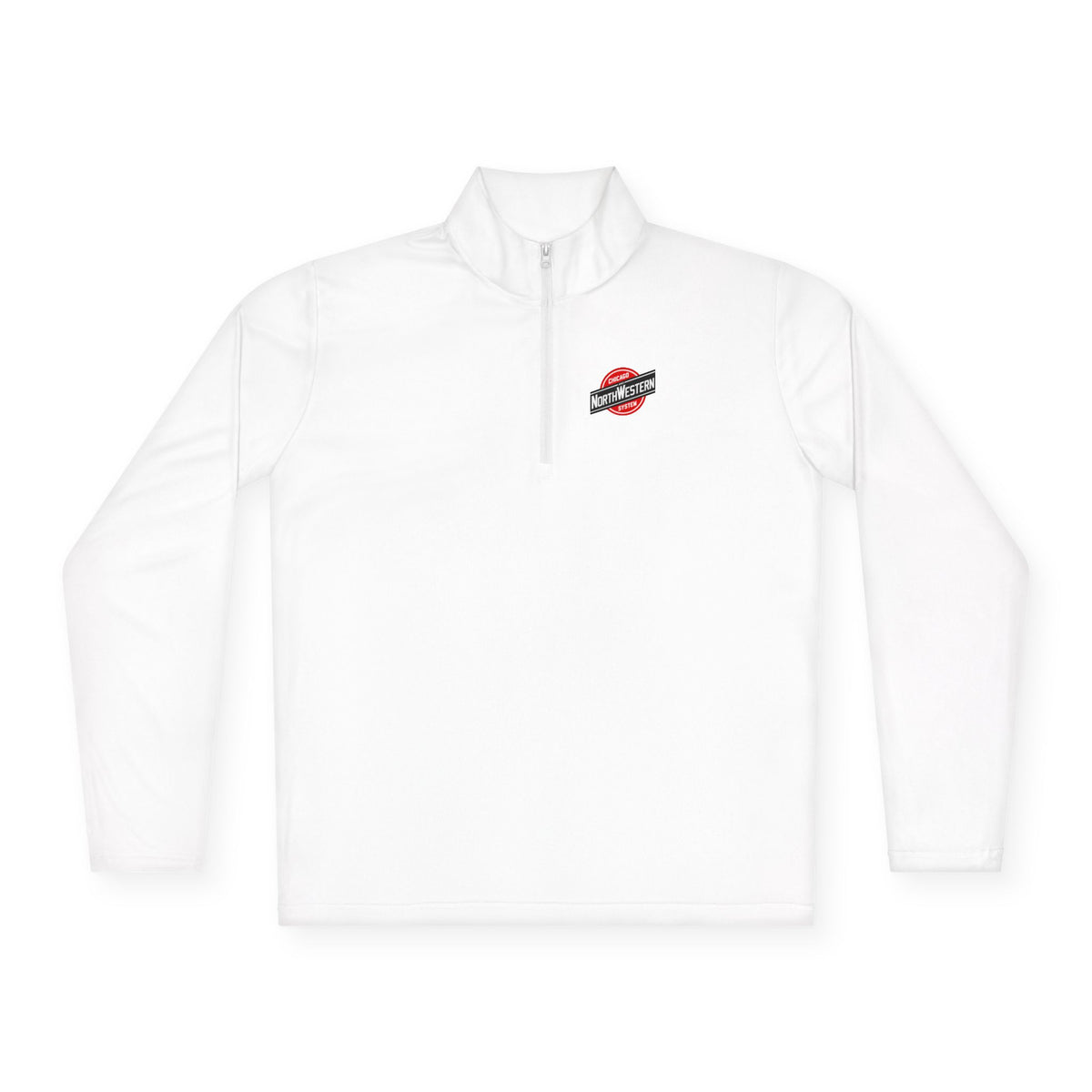 Chicago and North Western Railway Unisex Quarter Zip Pullover