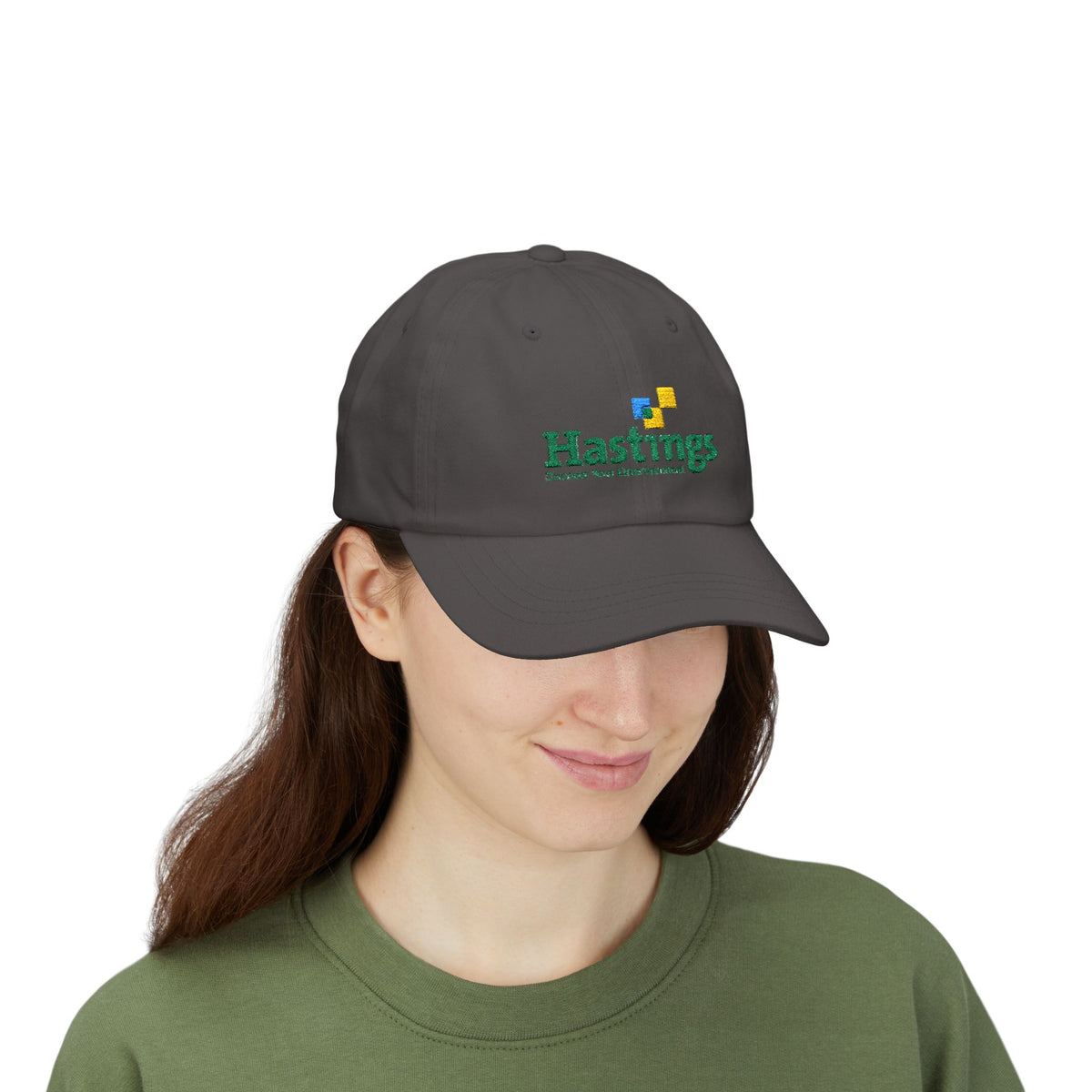 Hastings Entertainment Embroidered Dad Cap Hat