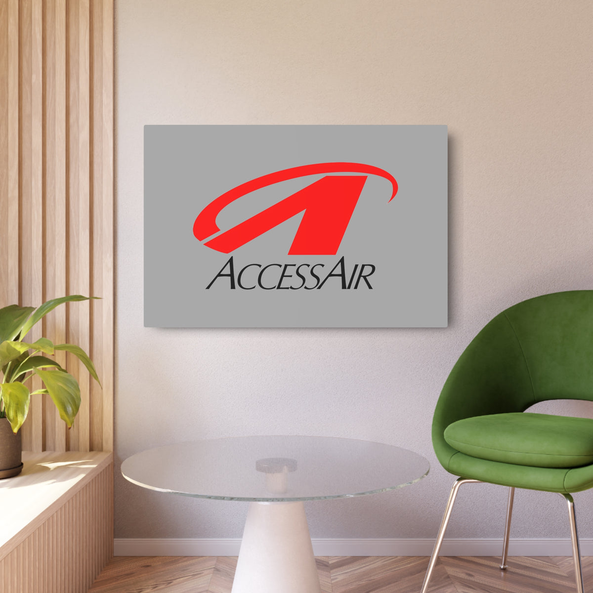 AccessAir Metal Sign