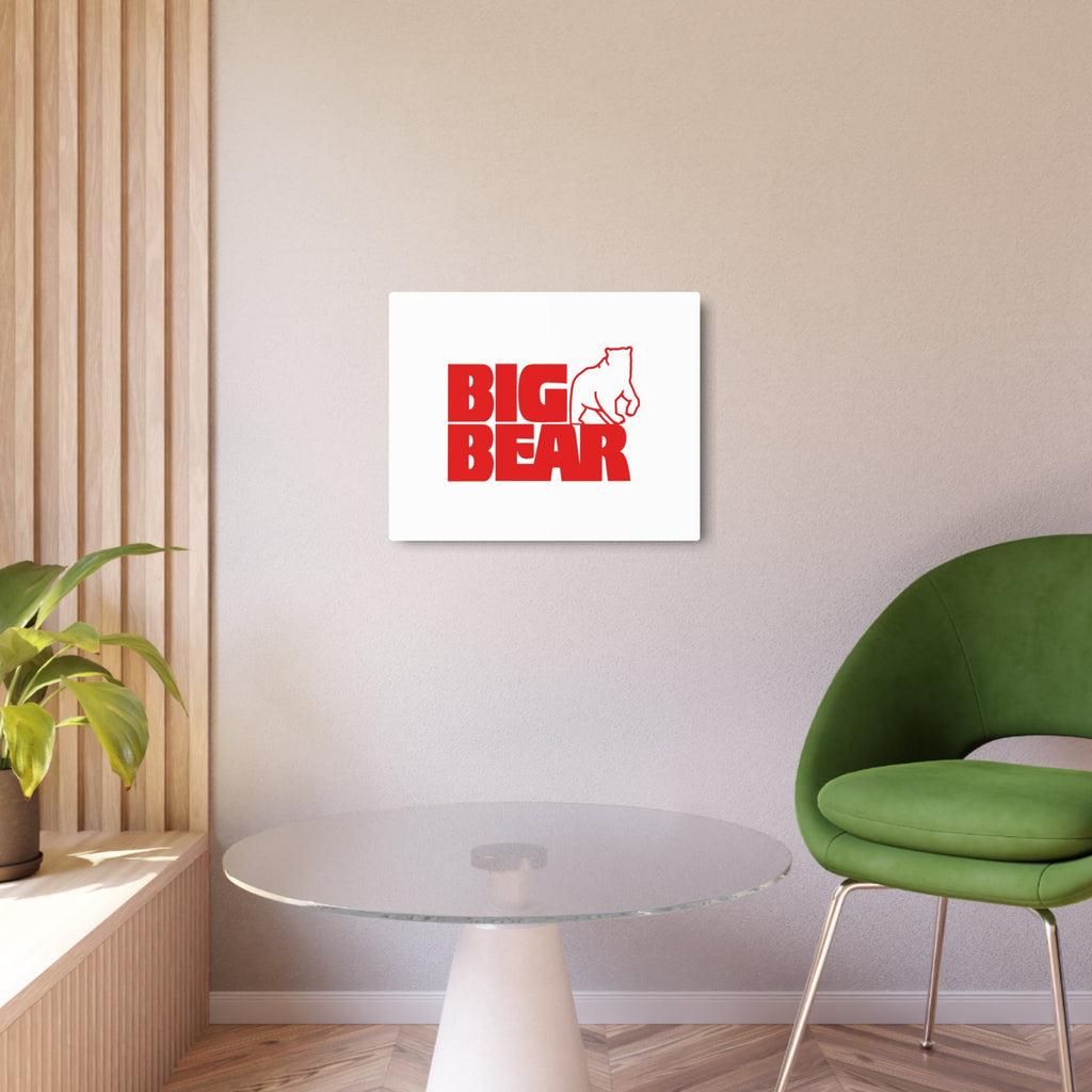Big Bear Stores Metal Sign