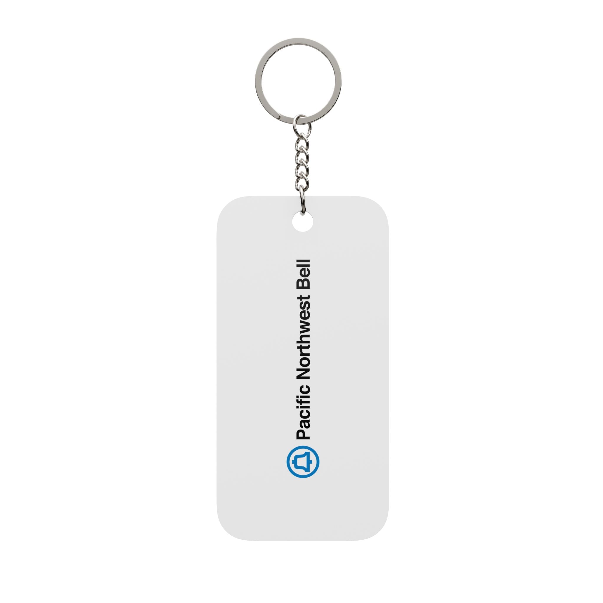 Pacific Northwest Bell Double-Sided Keychain Charm