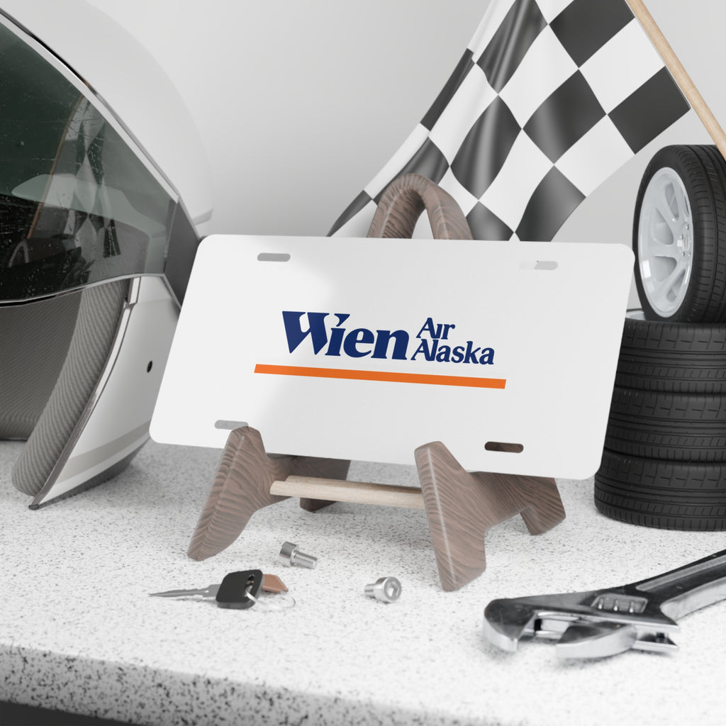 Wien Air Alaska Vanity License Plate