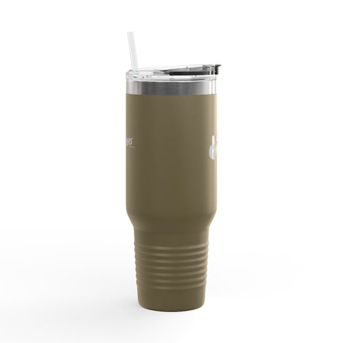 Ask Jeeves 40oz Insulated Travel Mug Stainless Tumbler