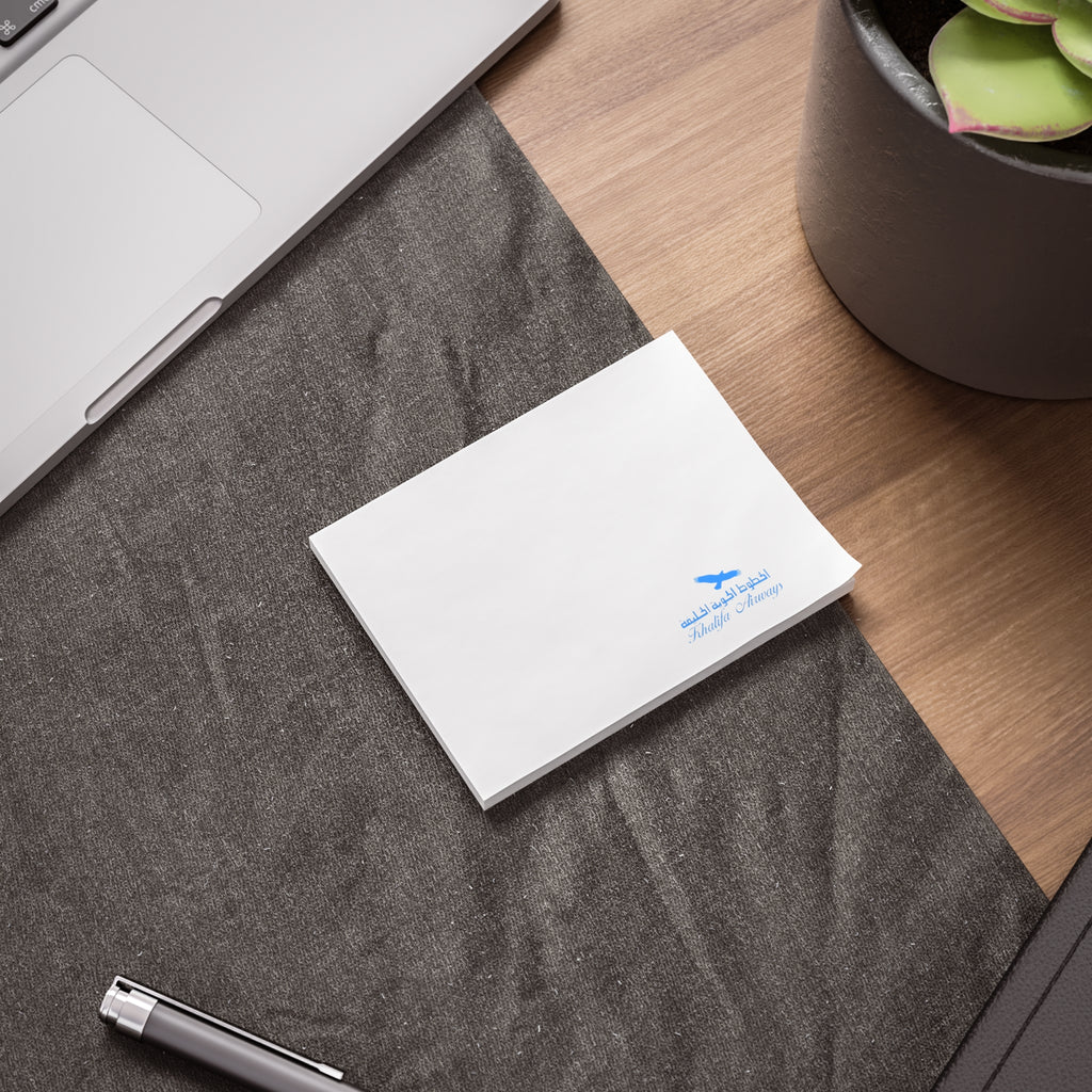 Khalifa Airways Sticky Post-it Note Pad