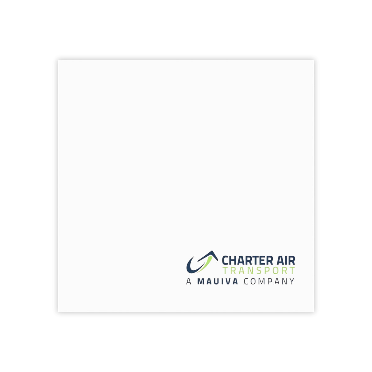 Charter Air Transport Sticky Post-it Note Pad
