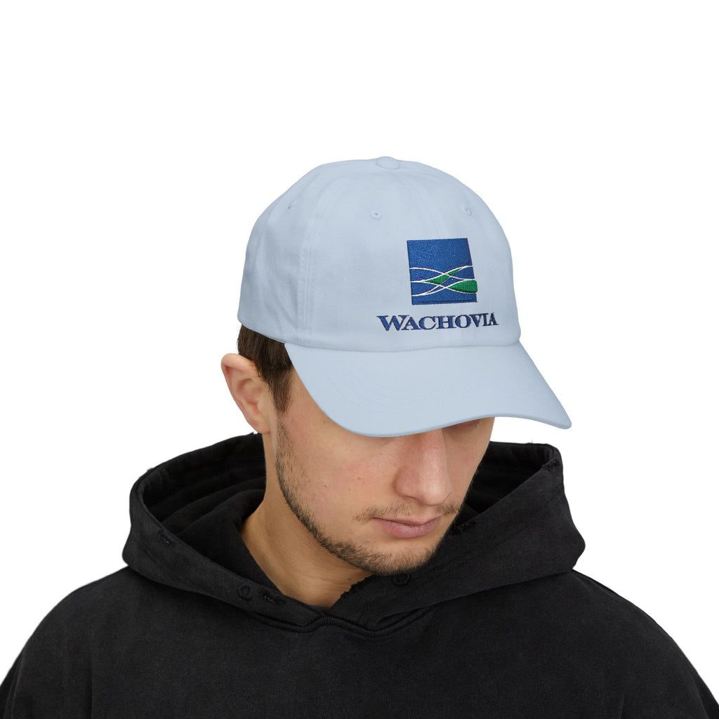 Wachovia Embroidered Dad Cap Hat