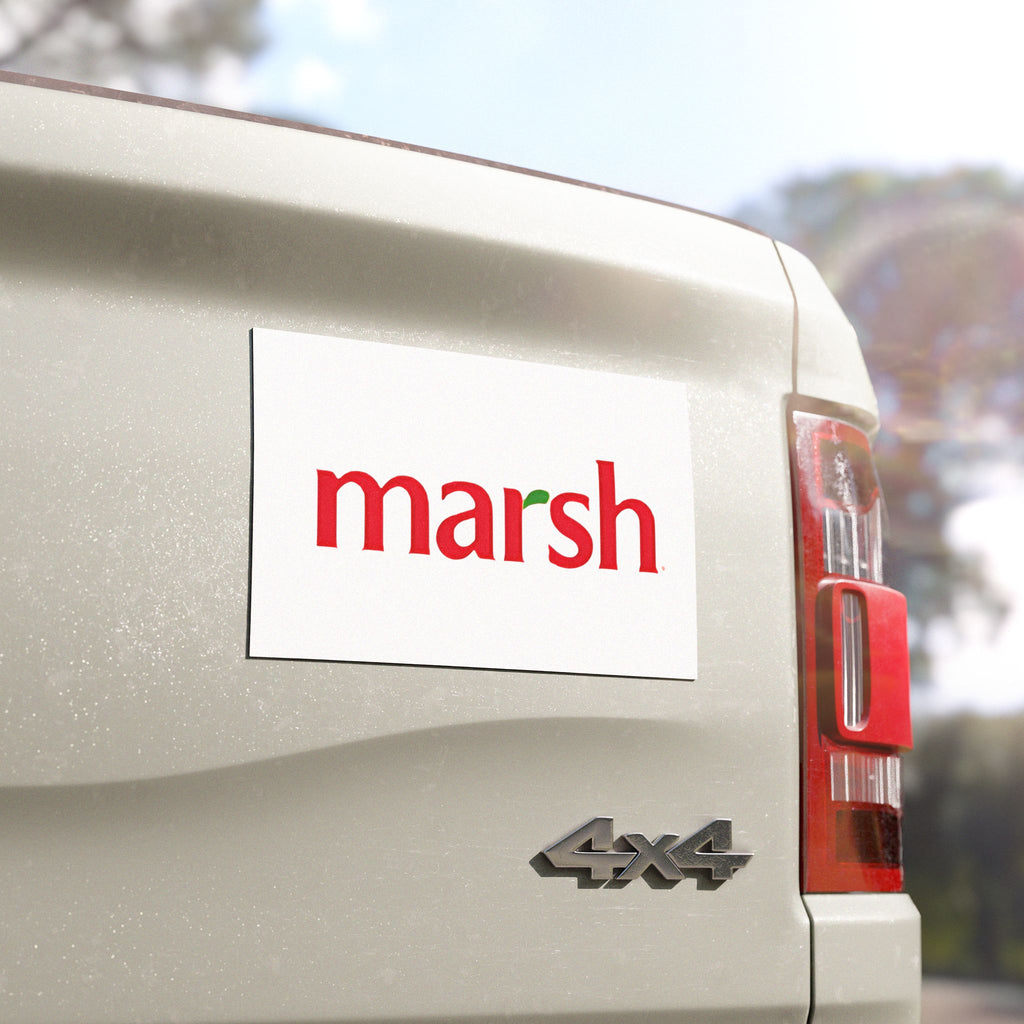 Marsh Supermarkets Car Magnet