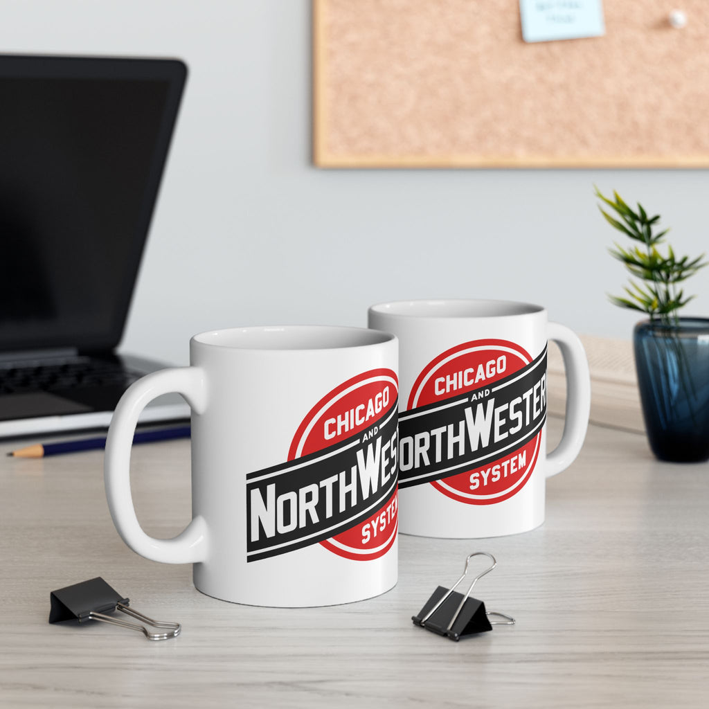 Chicago and North Western Railway Ceramic Coffee Mug