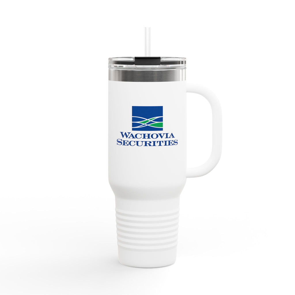 Wachovia Securities 40oz Insulated Travel Mug Stainless Tumbler