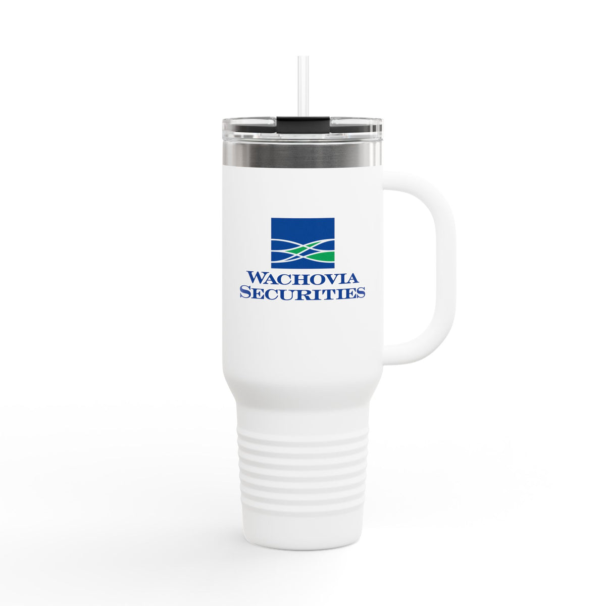 Wachovia Securities 40oz Insulated Travel Mug Stainless Tumbler