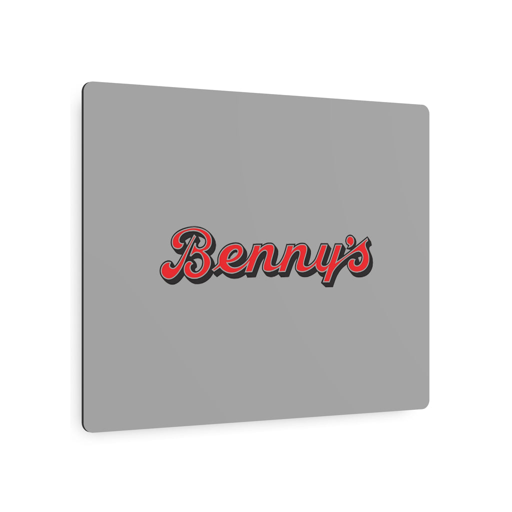 Benny's Metal Sign