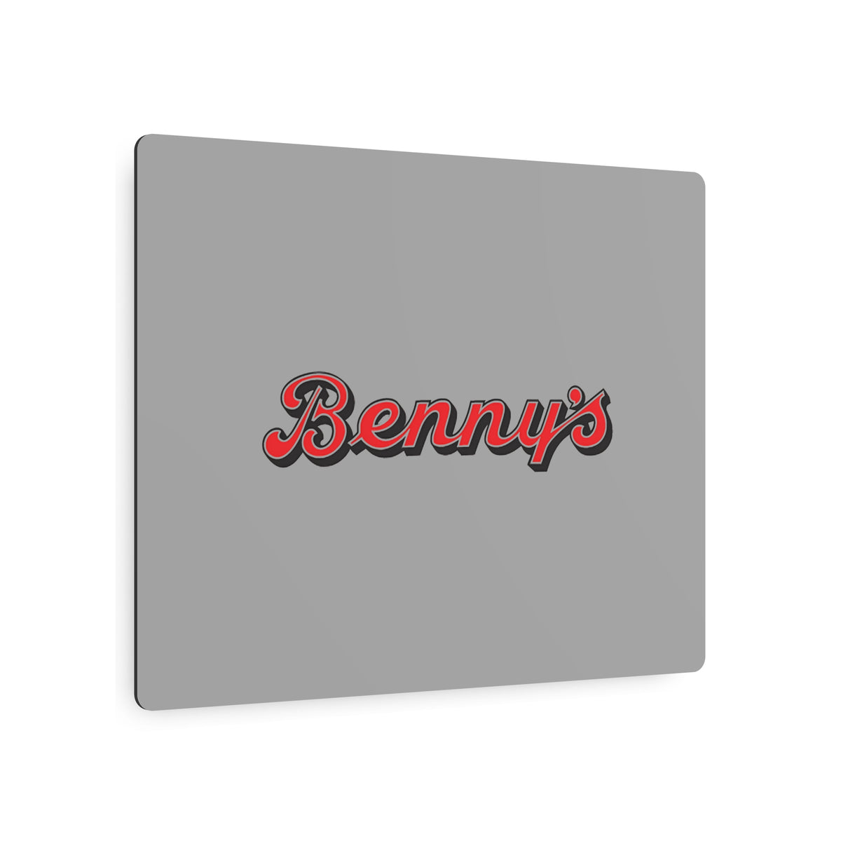 Benny's Metal Sign