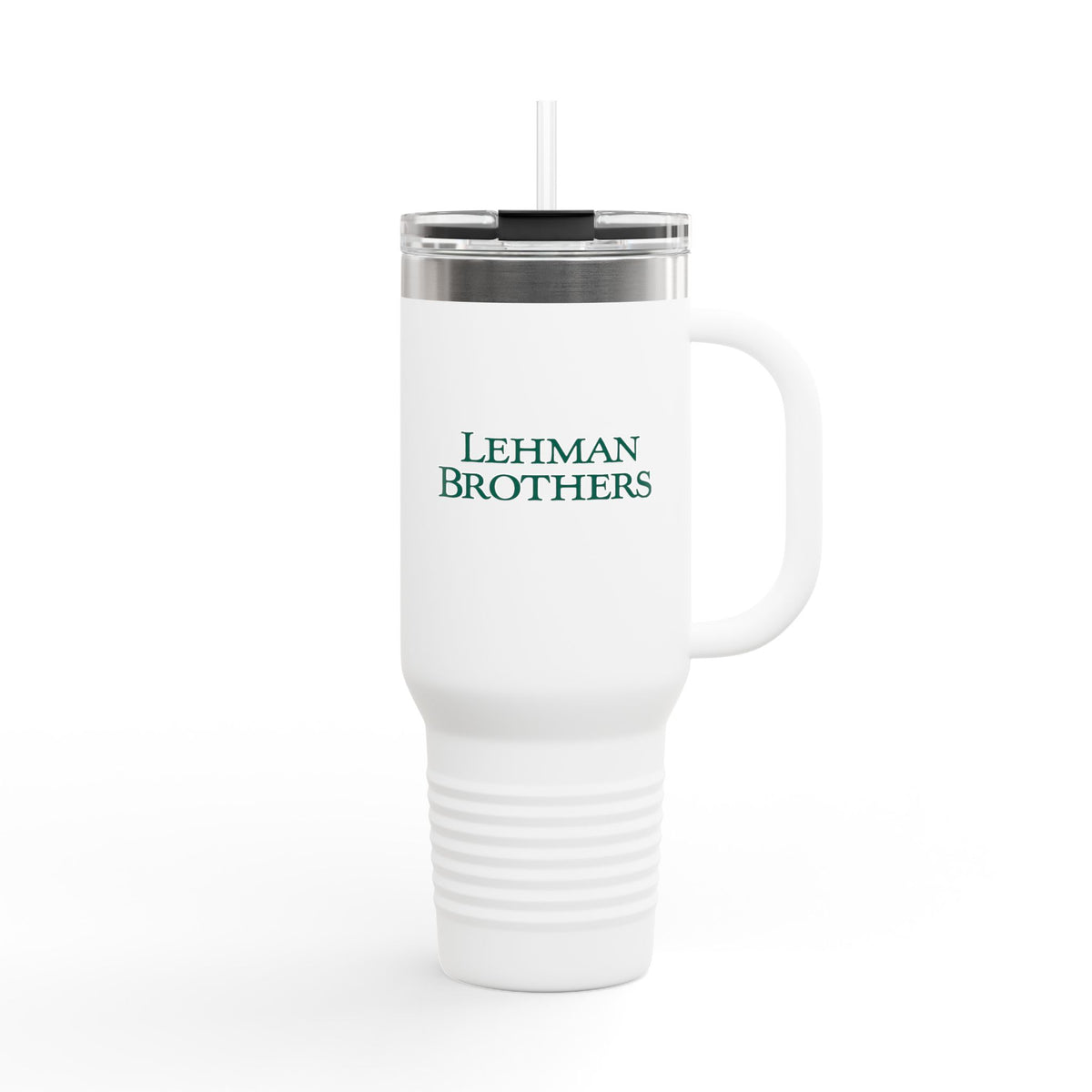 Lehman Brothers 40oz Insulated Travel Mug Stainless Tumbler