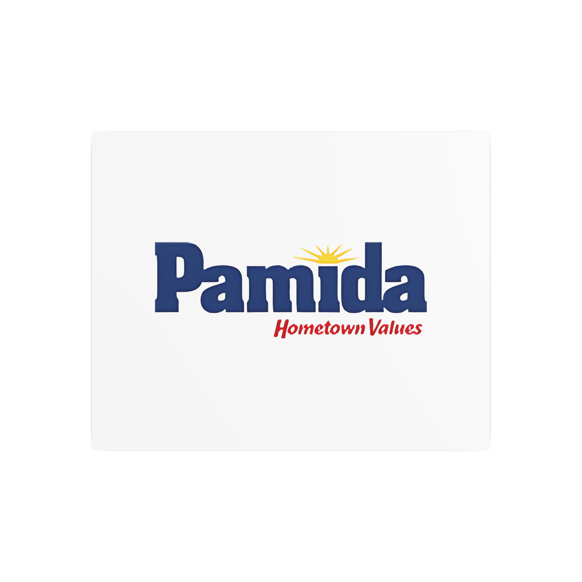Pamida Metal Sign
