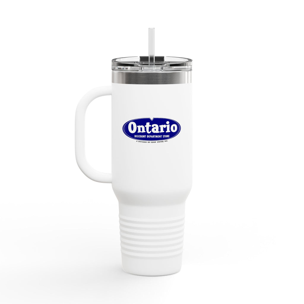 Ontario Discount Department Store 40oz Insulated Travel Mug Stainless Tumbler