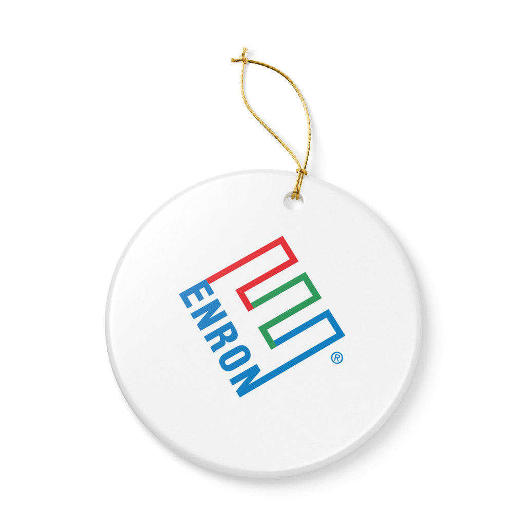 Enron Ceramic Ornament