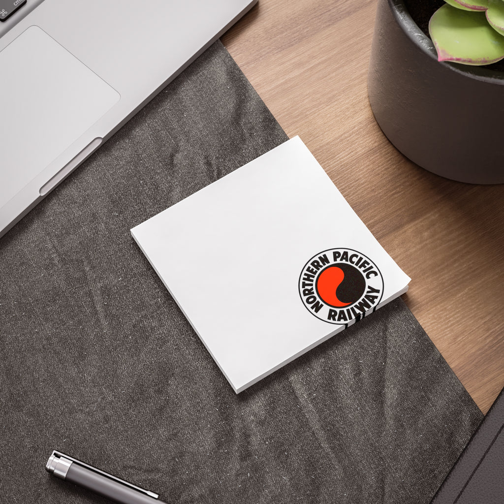 Northern Pacific Railway Sticky Post-it Note Pad
