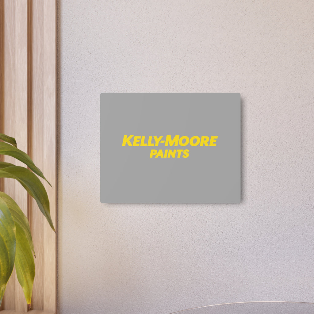 Kelly-Moore Paints Metal Sign