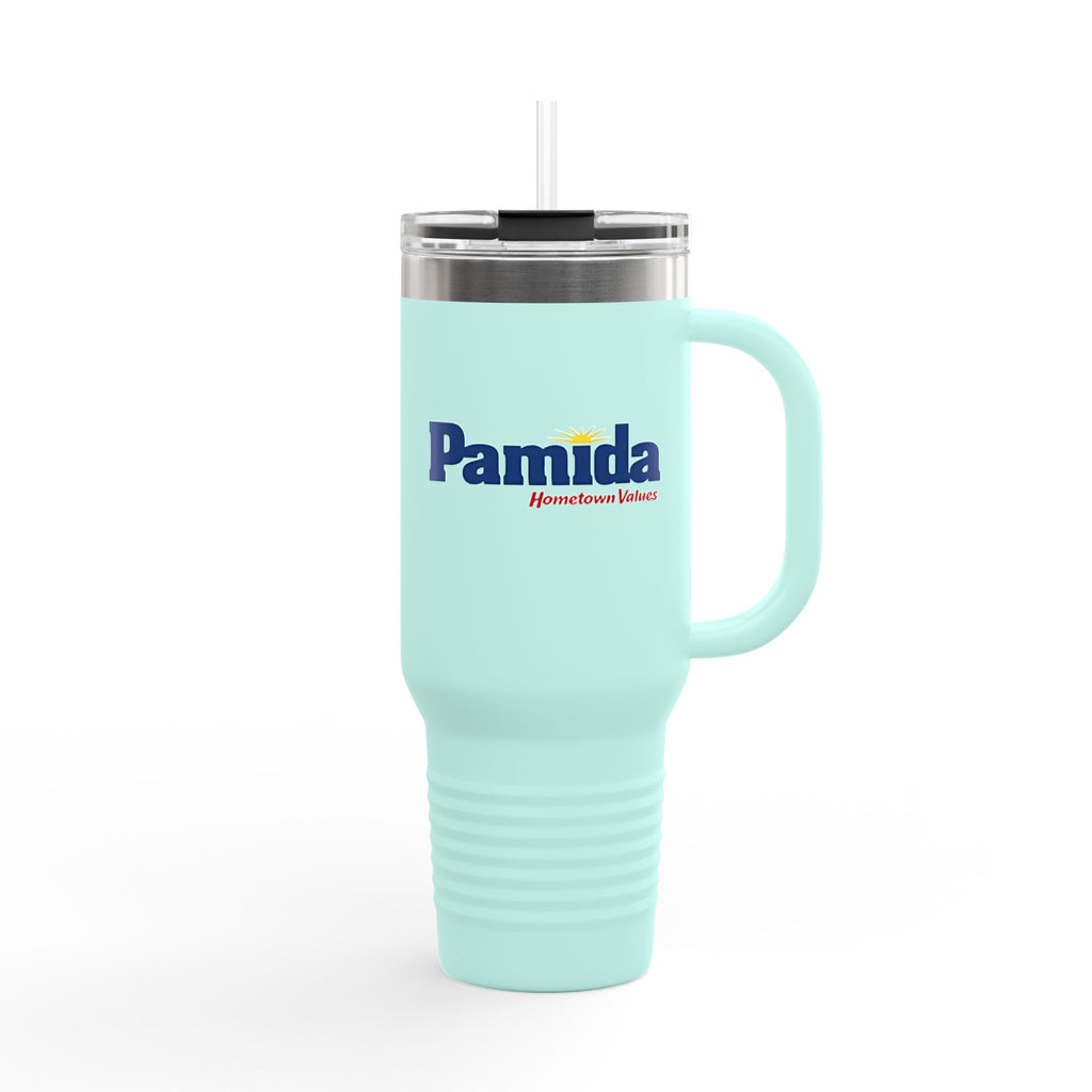 Pamida 40oz Insulated Travel Mug Stainless Tumbler