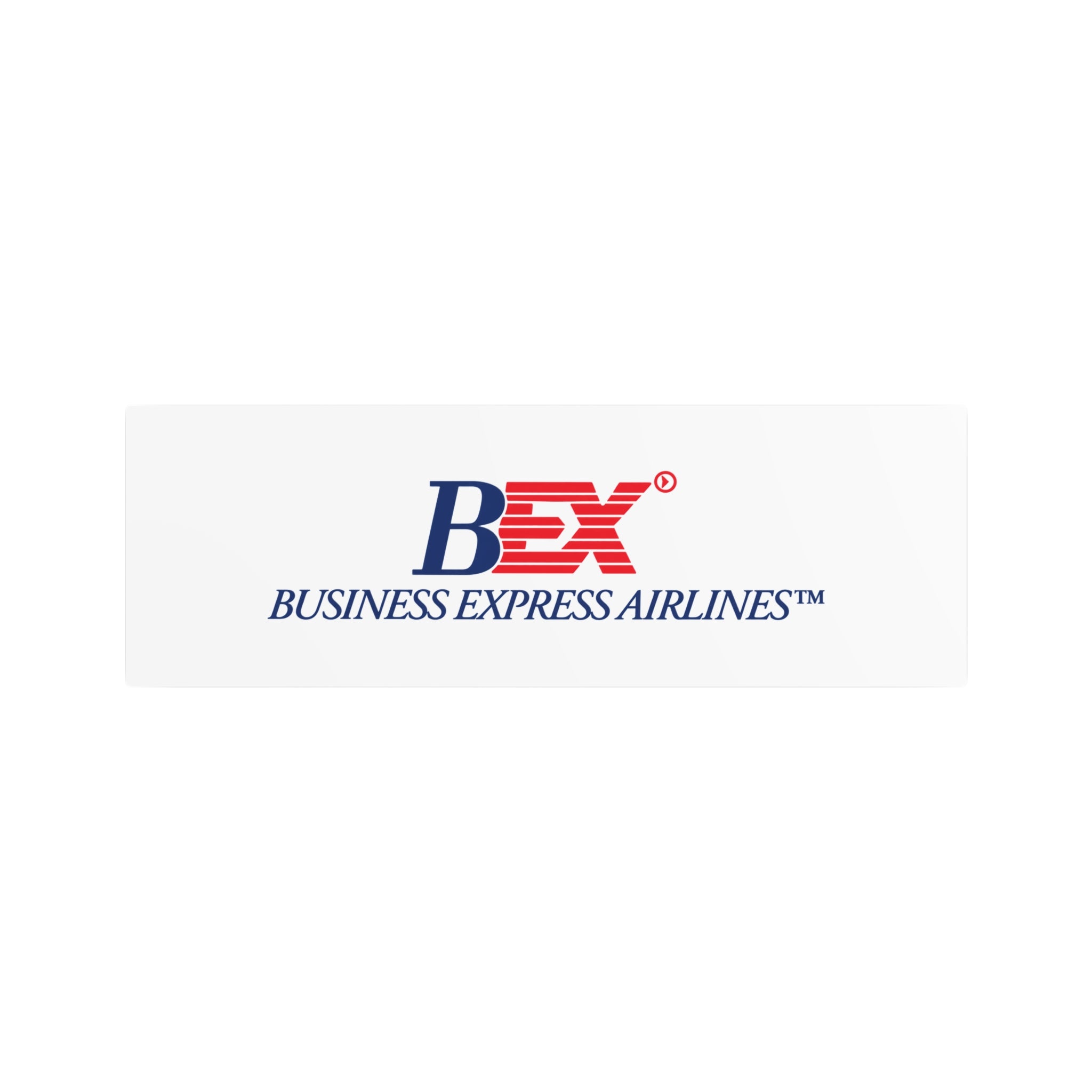Business Express Airlines Metal Sign