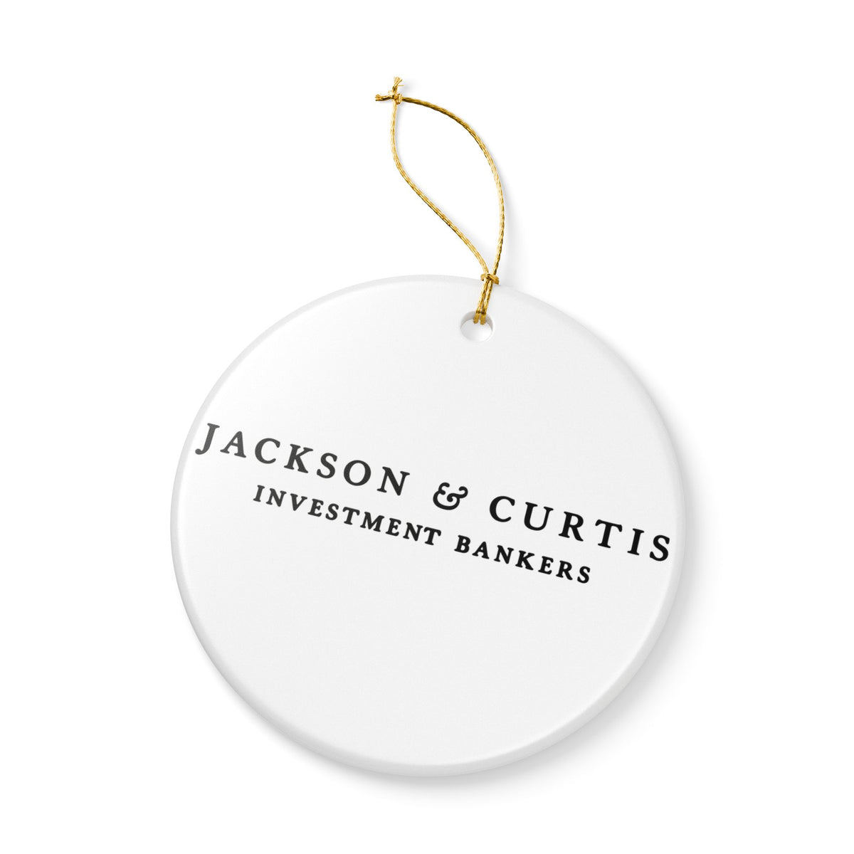 Jackson & Curtis Ceramic Ornament