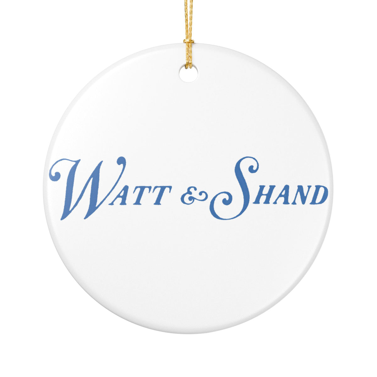 Watt & Shand Ceramic Ornament