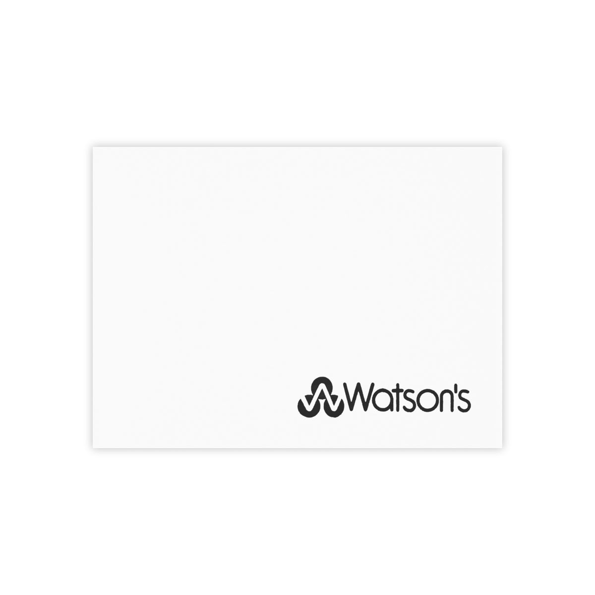Watson's Sticky Post-it Note Pad
