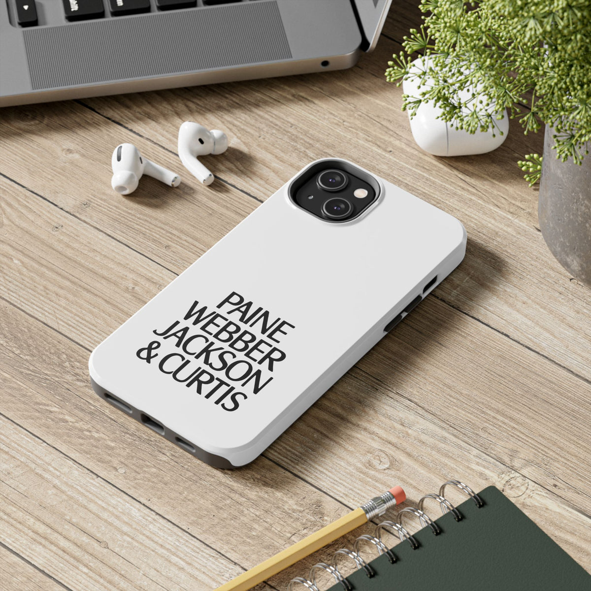Paine Webber Jackson & Curtis Tough Phone Case