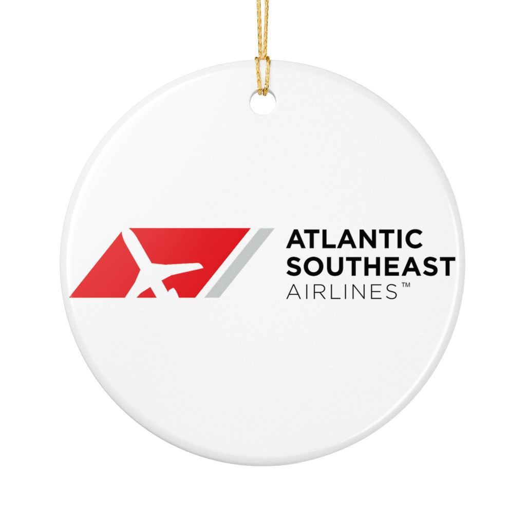 Atlantic Southeast Airlines Ceramic Ornament