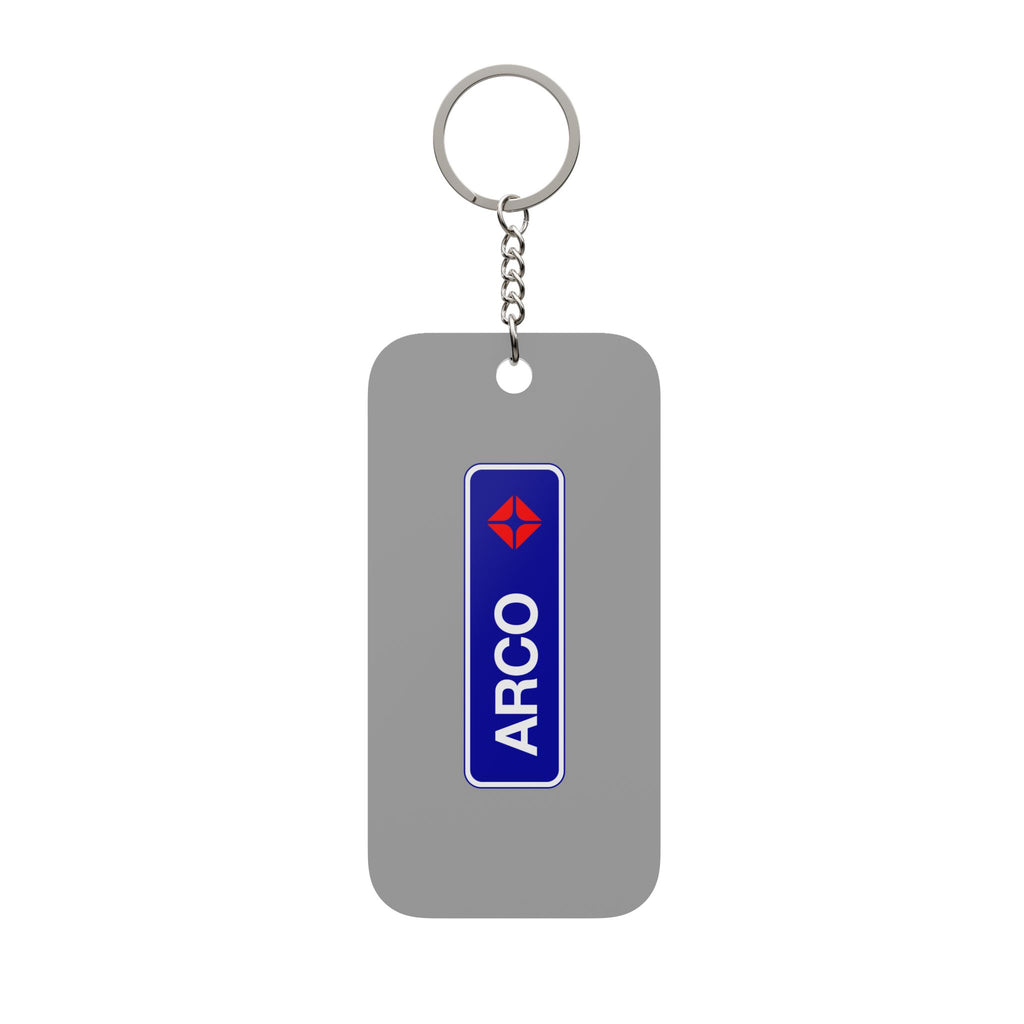 ARCO (Atlantic Richfield) Double-Sided Keychain Charm
