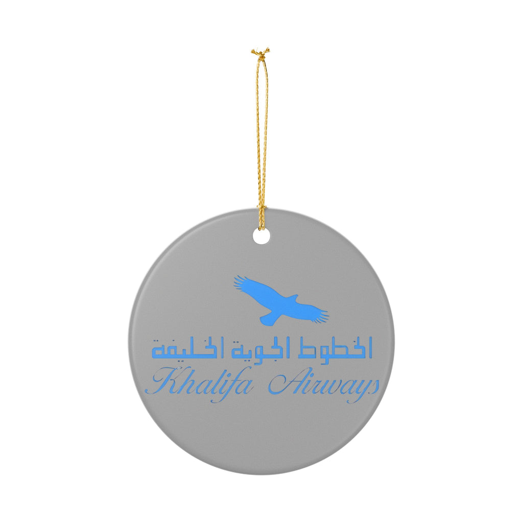 Khalifa Airways Ceramic Ornament