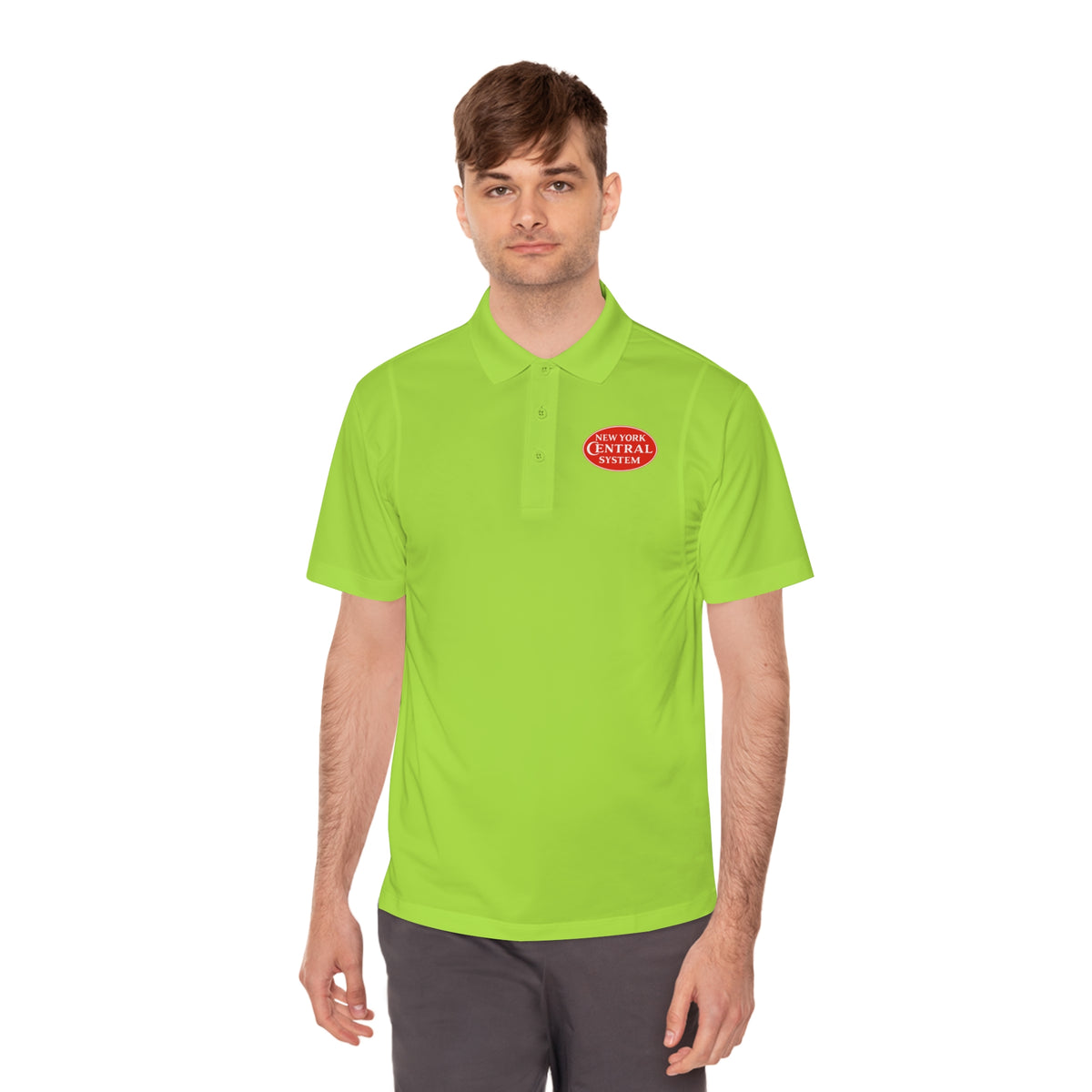 New York Central Railroad Men's Sport Polo Shirt