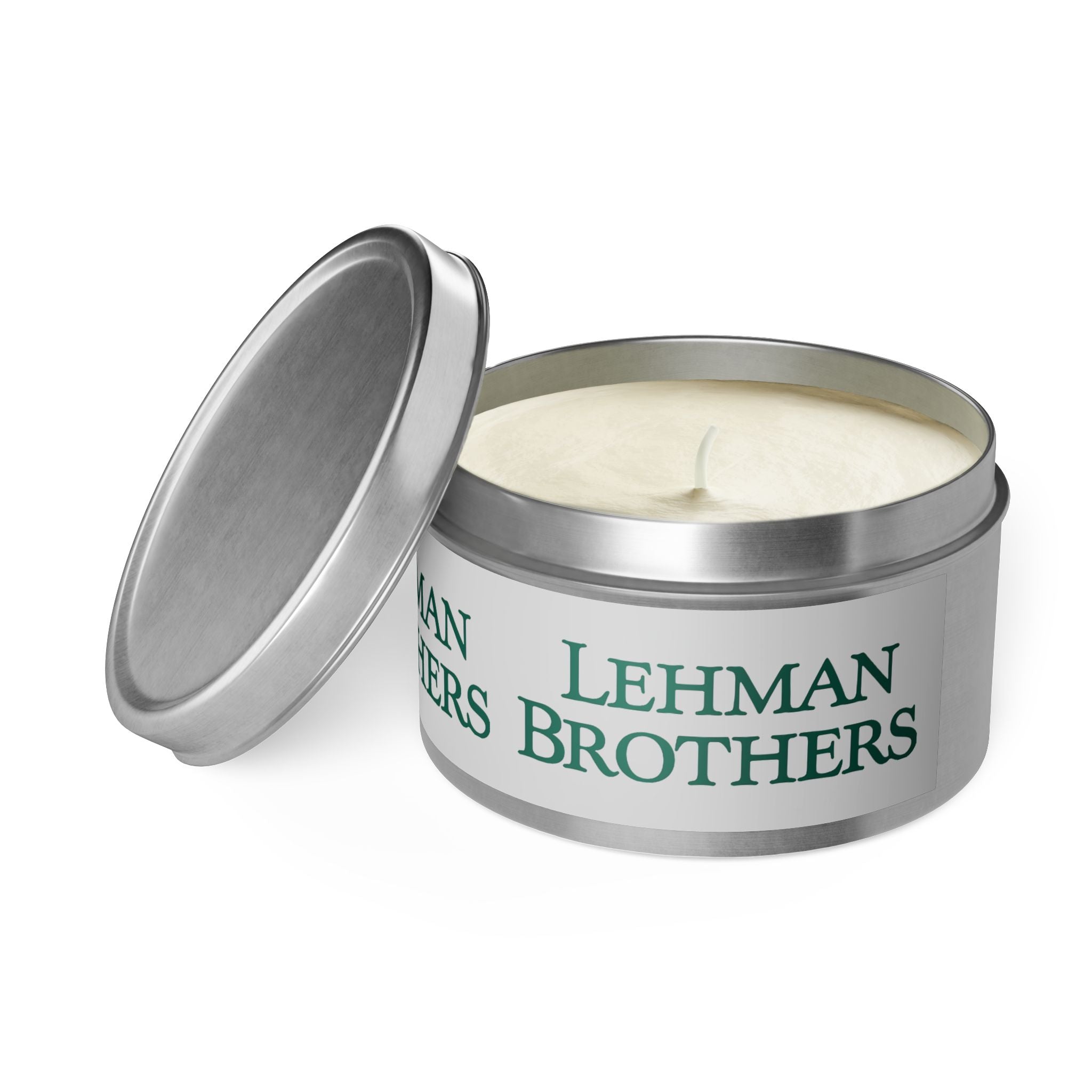 Lehman Brothers Tin Candle