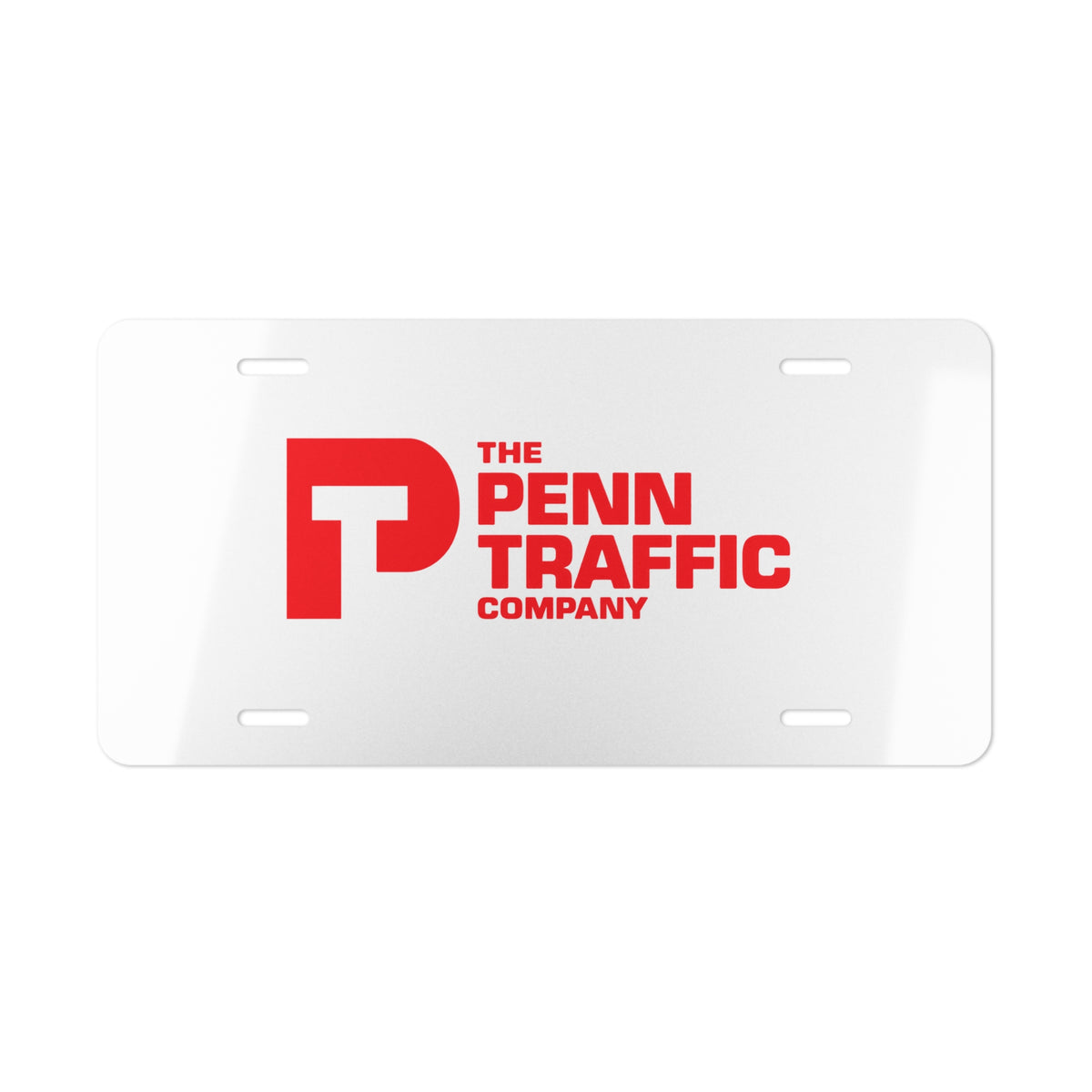 Penn Traffic Vanity License Plate
