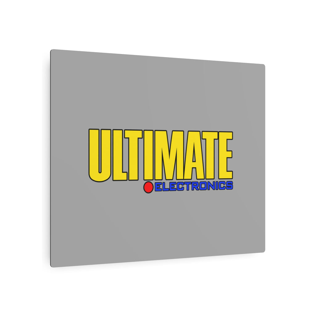 Ultimate Electronics Metal Sign