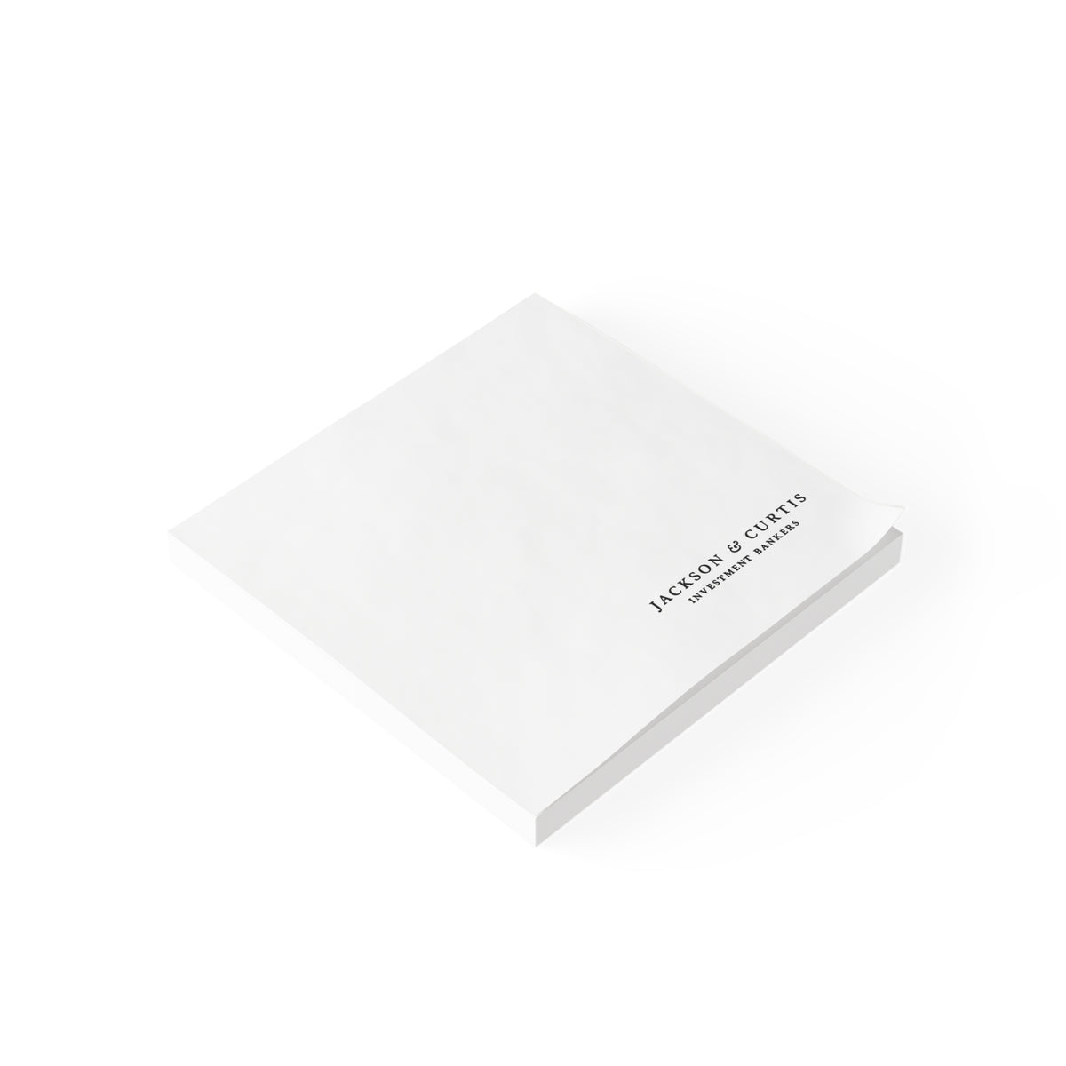 Jackson & Curtis Sticky Post-it Note Pad
