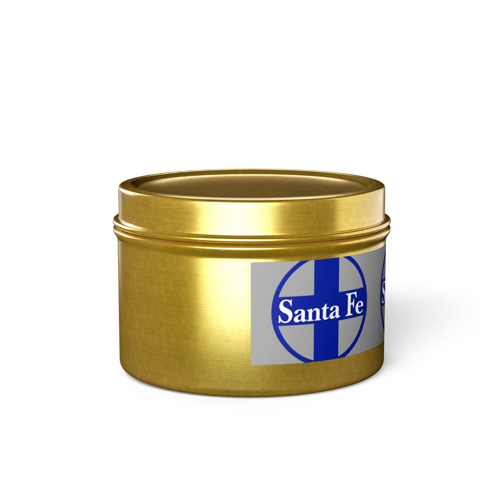 Atchison Topeka and Santa Fe Railway Tin Candle