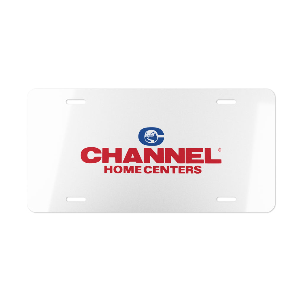 Channel Home Centers Vanity License Plate