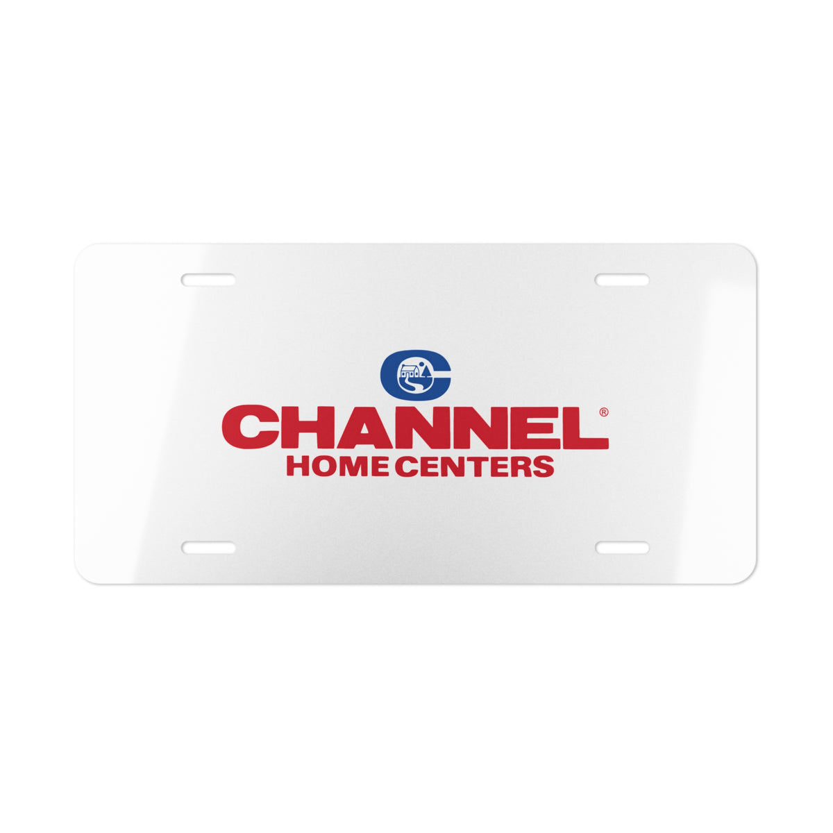 Channel Home Centers Vanity License Plate