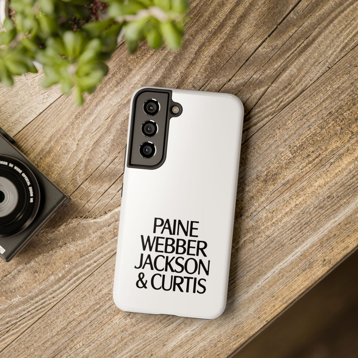 Paine Webber Jackson & Curtis Tough Phone Case