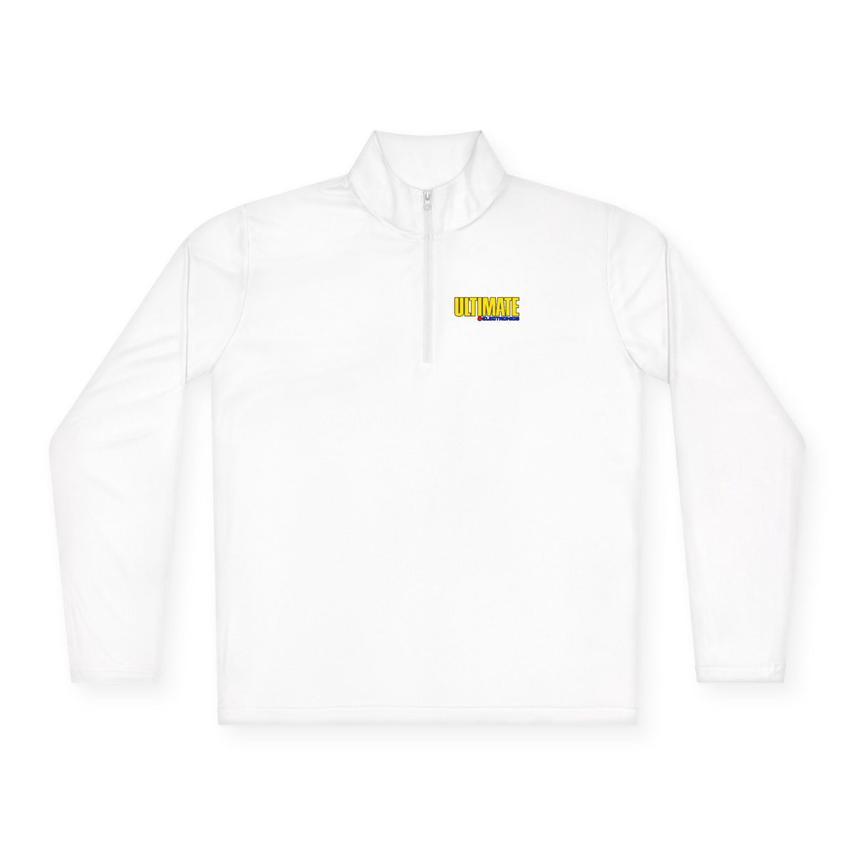 Ultimate Electronics Unisex Quarter Zip Pullover