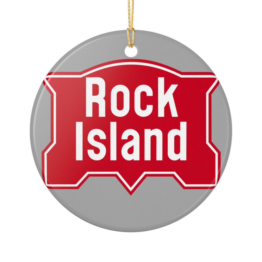 Chicago, Rock Island and Pacific Railroad Ceramic Ornament