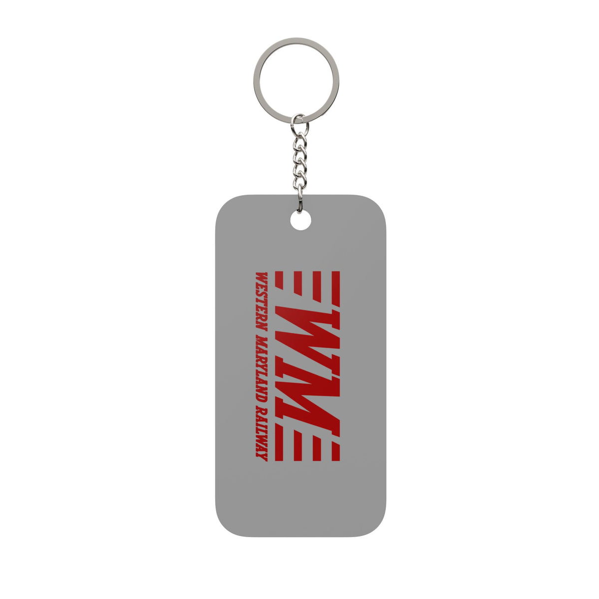 Western Maryland Railway Double-Sided Keychain Charm