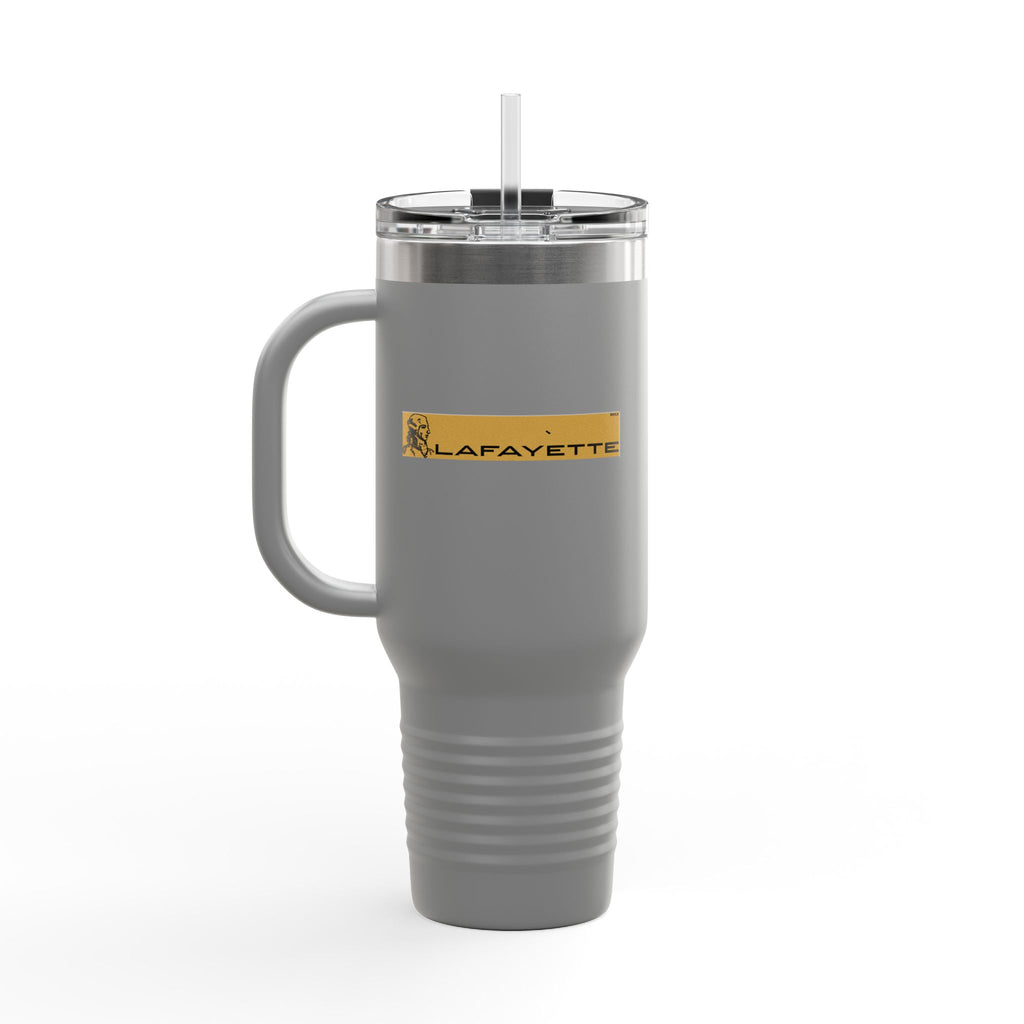 Lafayette Radio Electronics 40oz Insulated Travel Mug Stainless Tumbler