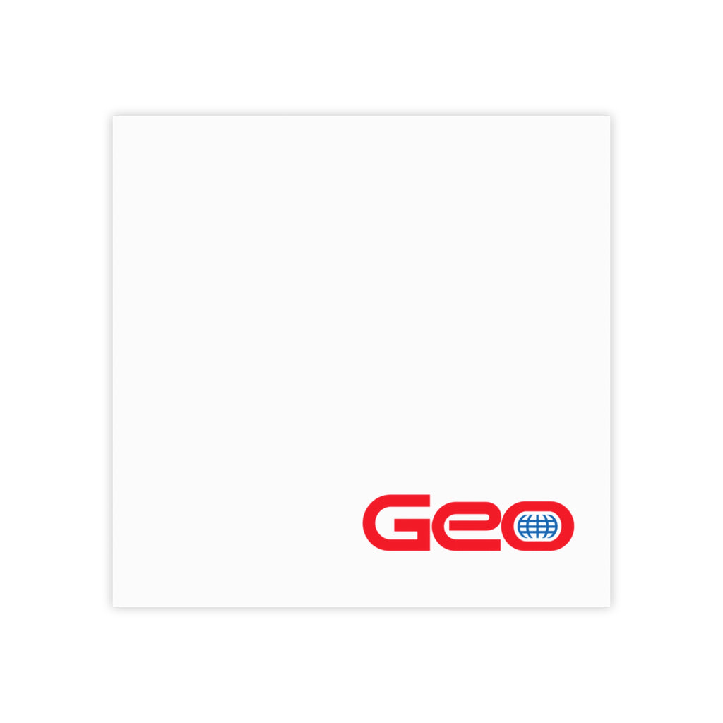 Geo Sticky Post-it Note Pad