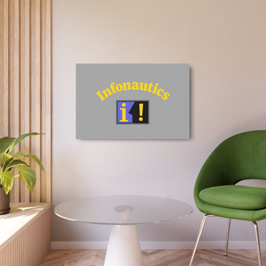 Infonautics Metal Sign