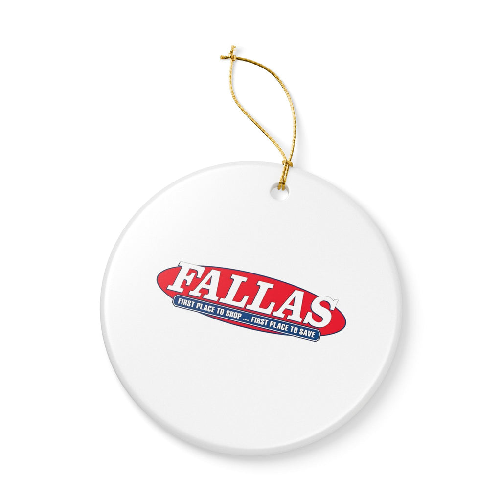 Fallas Discount Stores Ceramic Ornament