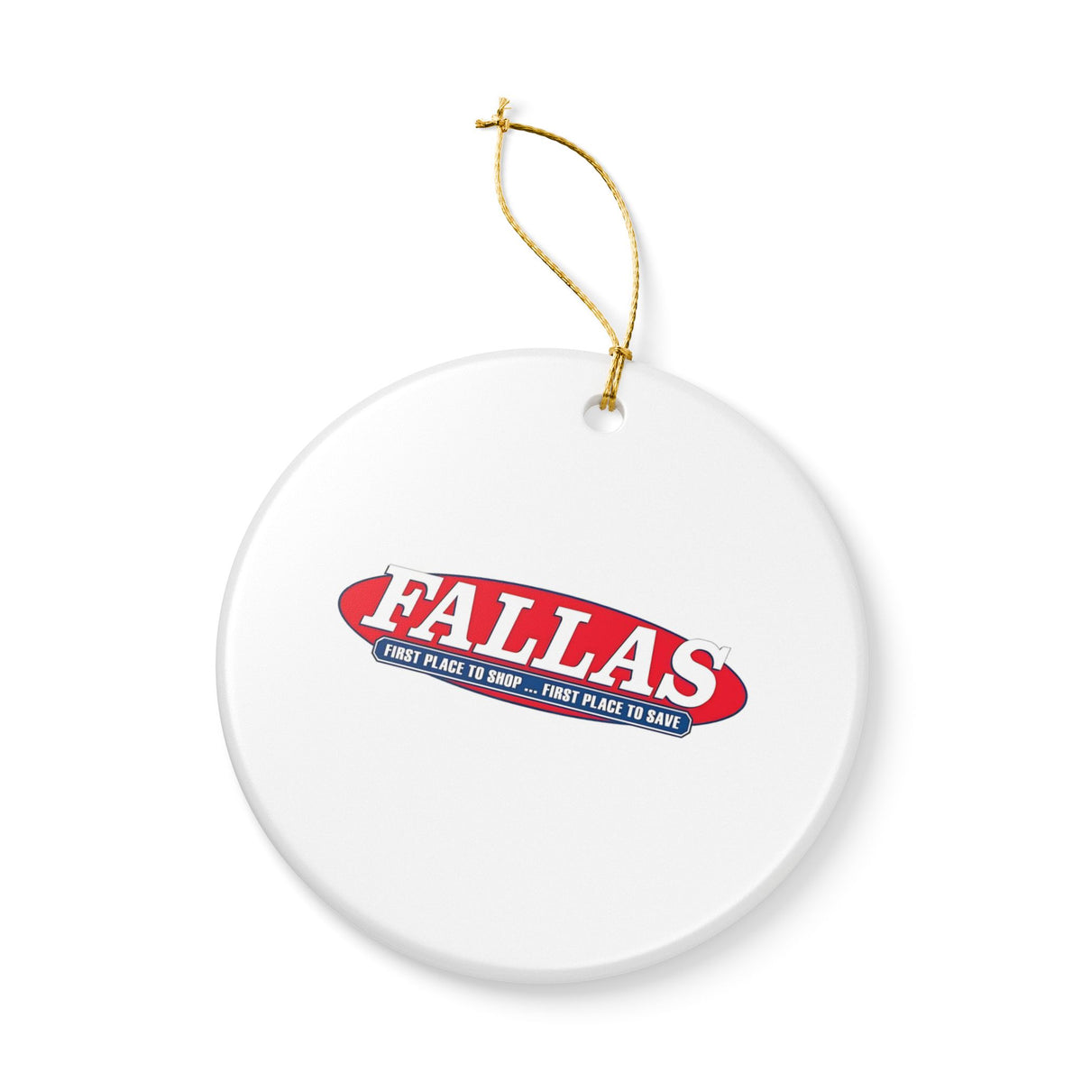 Fallas Discount Stores Ceramic Ornament