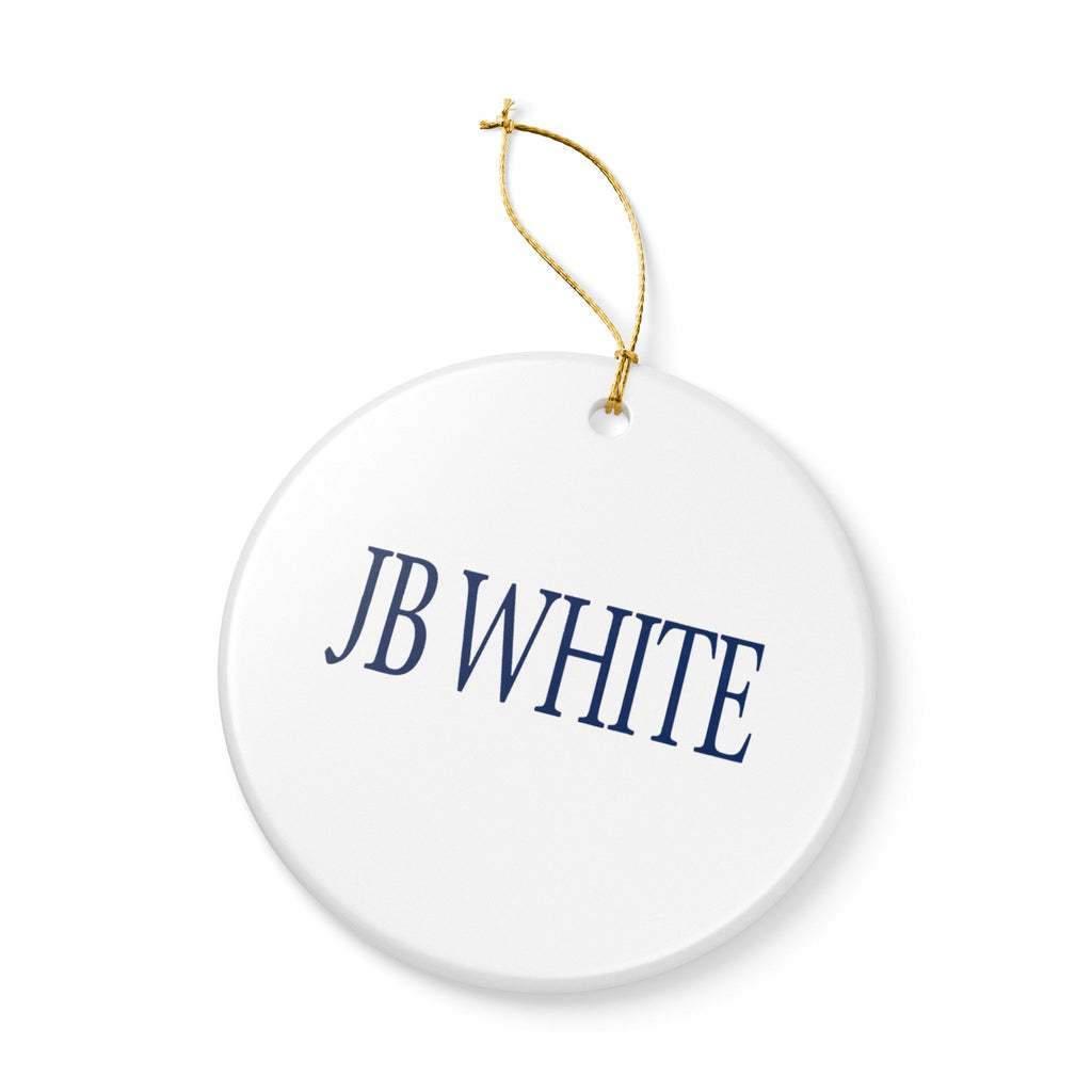 J. B. White Ceramic Ornament