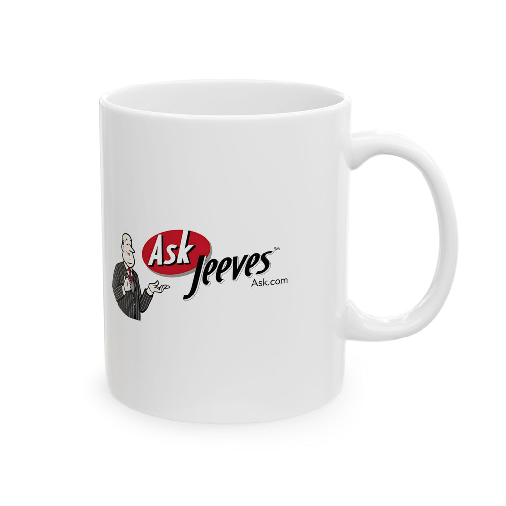 Ask Jeeves Ceramic Coffee Mug